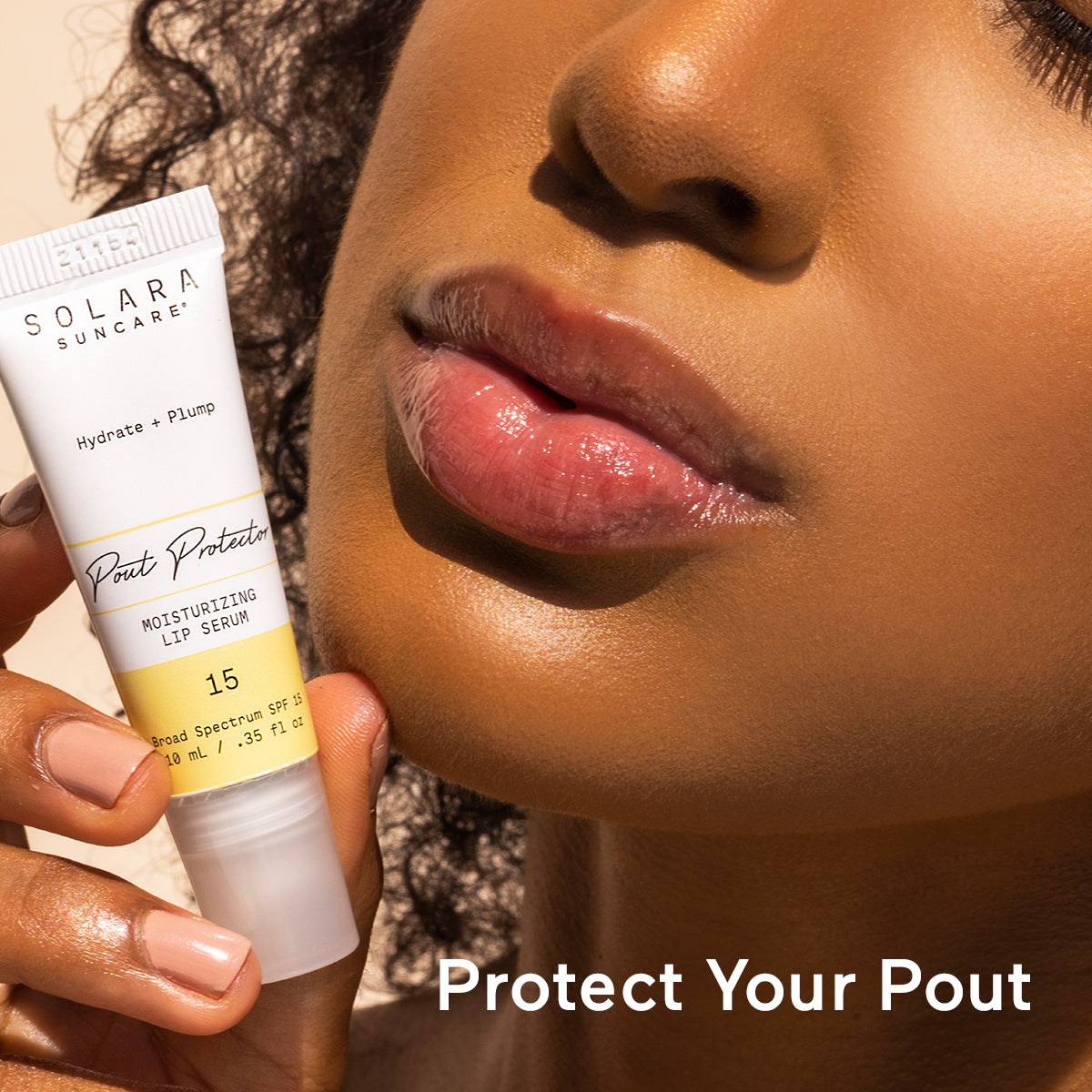 Pout Protector Moisturizing Lip Serum, SPF 15