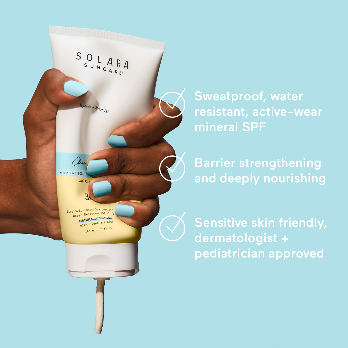 NEW! Clean Freak Nutrient Boosted Body Sunscreen, SPF 30 (Sport)