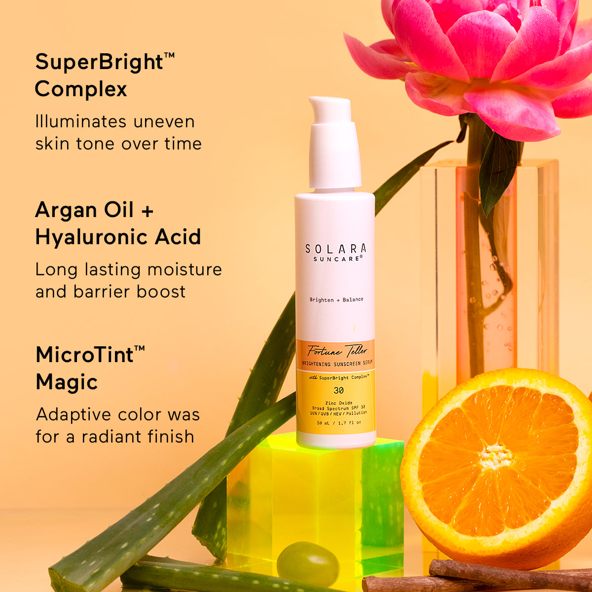 Fortune Teller Tinted Brightening Serum, SPF 30