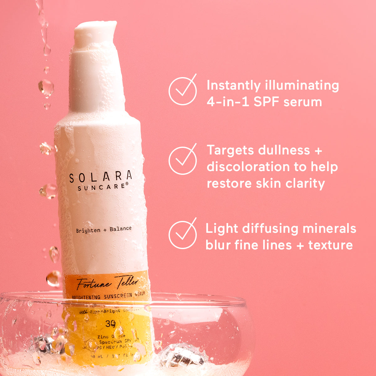 Fortune Teller Tinted Brightening Serum, SPF 30