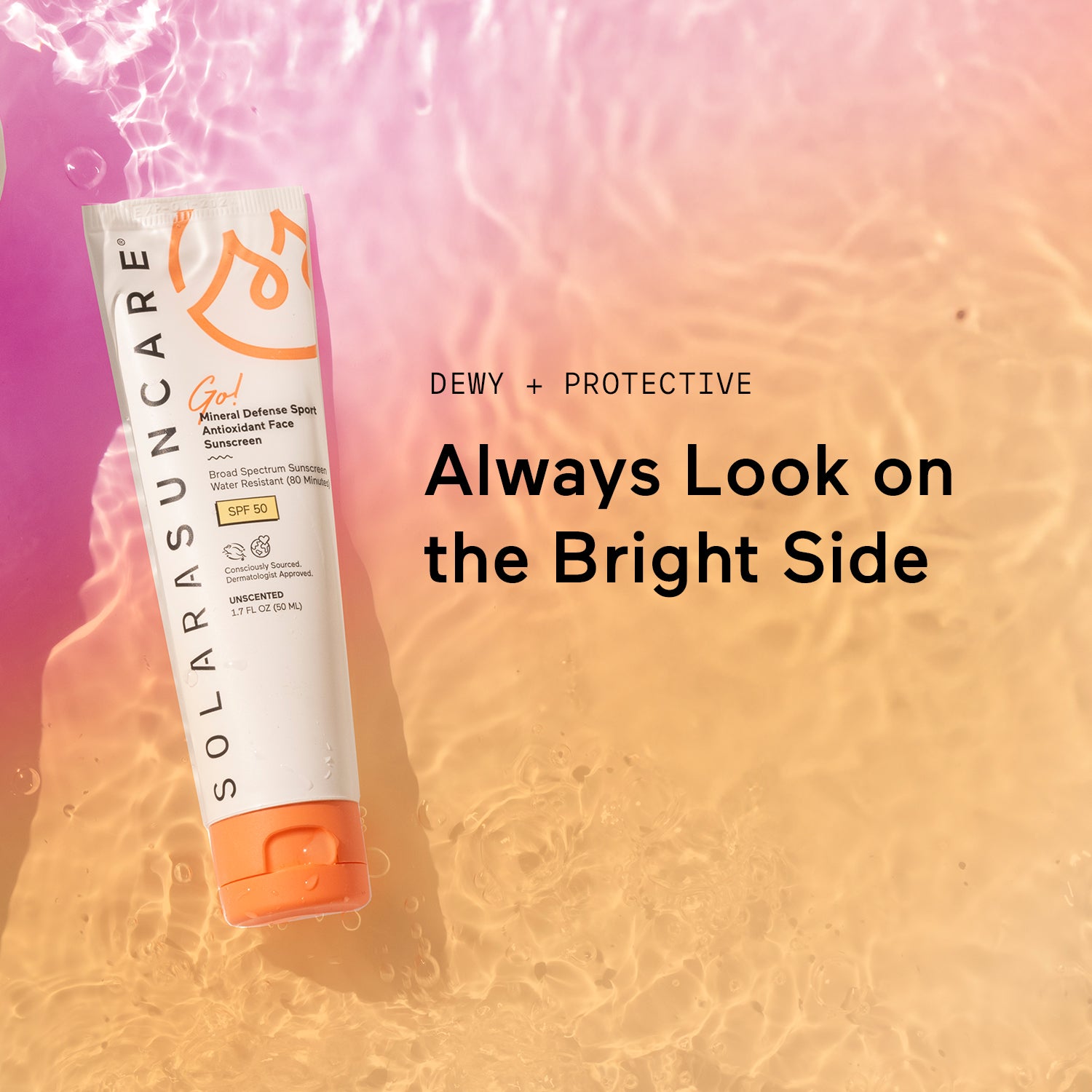 Go! Mineral Defense SPORT Antioxidant Face Sunscreen, SPF 50