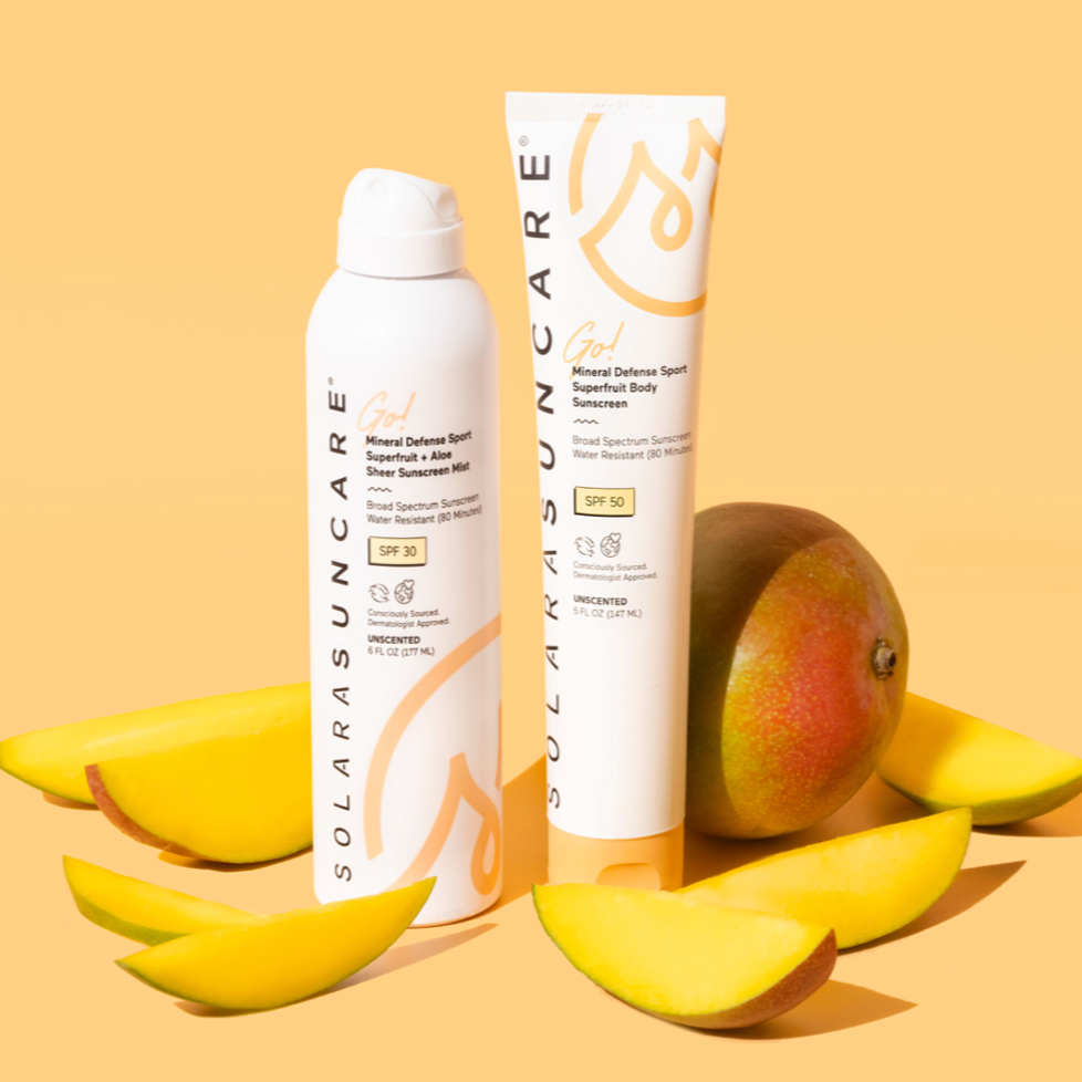 Go! Mineral Defense SPORT Superfruit + Aloe Sunscreen Mist, SPF 30