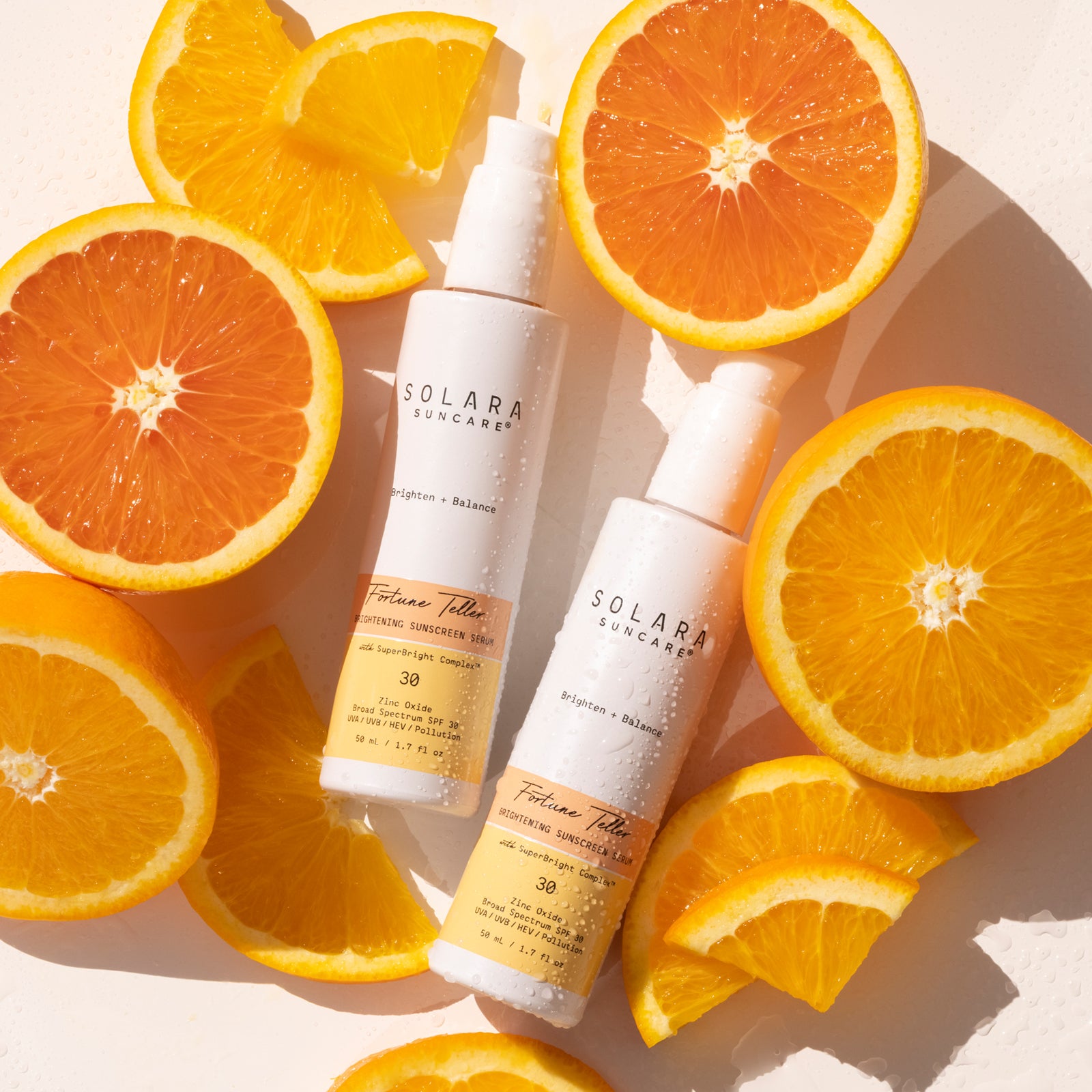 The ultimate multitasker - serum, moisturizer, highlighter and SPF in one. Vitamin C, Licorice Root, and Hyaluronic Acid ingredients in Fortune Teller SuperBright Complex