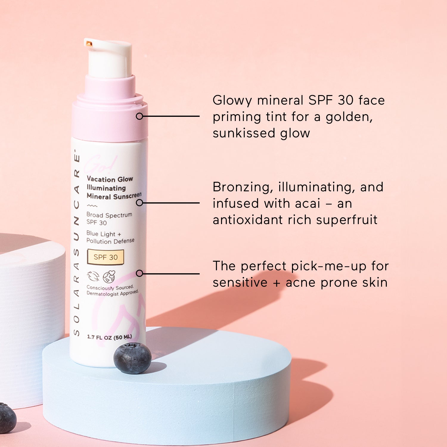Go! Vacation Glow Illuminating Tinted Moisturizer, SPF 30