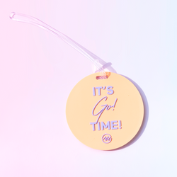 It's Go Time Luggage Tag